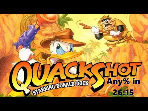 Quackshot Starring Donald duck Any% in 26:15