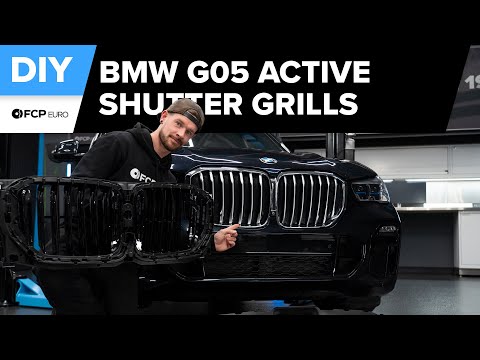 BMW X5 Upper & Lower Active Grill Shutters Replacement DIY (2019-2026 BMW G05 X5, G06 X6)