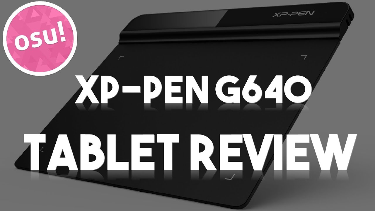 Графический планшет XP-Pen Star G640, черный