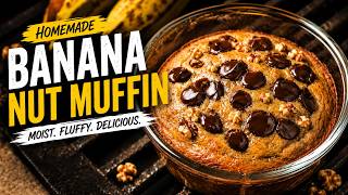 Banana Oatmeal Chocolate Chip Muffin Recipe!