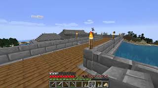 夜から夜ちょっとマインクラフトで日曜大工（作建築作業）