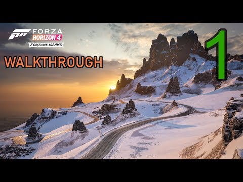 Forza Horizon 4 - Fortune Island - Walkthrough - Part 1 [4K]