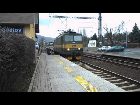 Příjezd vlaku Sp 1696 - Proboštov, 1. 2. 2013