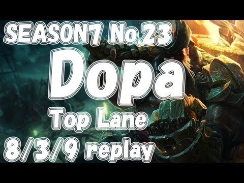 Dopa Gangplank vs Heimerdinger replay  KR LOL Challenger
