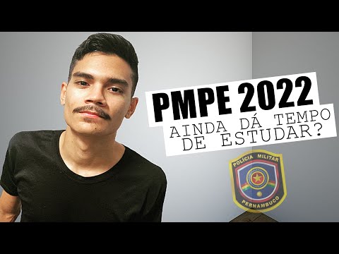 PMPE 2022 | AINDA DÁ TEMPO DE SER APROVADO COMEÇANDO DO ZERO?