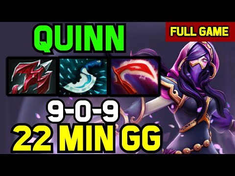 Quinn MID Templar Assassin NO DEATH gameplay w/ jT-, fn vs Yawar, Limmp, Xcalibur