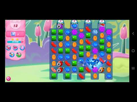 candy crush saga android game play level  1657