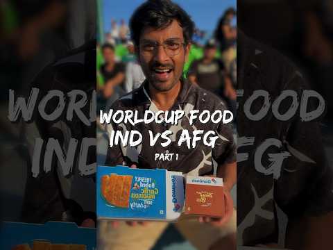 Cricket World Cup Stadium Food - Delhi (1/2) 🏏🏆🍕