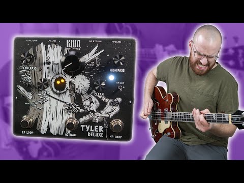 Royal Blood Tone Possibilities At Your Fingertips! - KMA Machines TYLER DELUXE [Bass Demo]