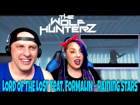 LORD OF THE LOST feat. FORMALIN - Raining Stars (Official Video) THE WOLF HUNTERZ Reactions