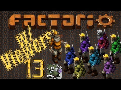 Factorio [0.17] | Multiplayer Vanilla Ep. 13 | Scary People