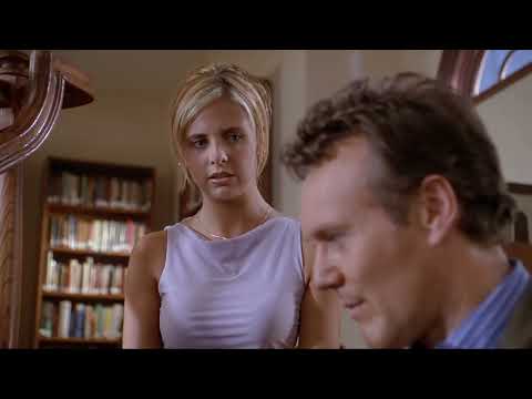 Buffy and Giles discuss Angel's fate in hell *3×04*