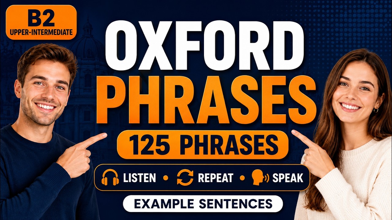 Learn Oxford English Phrases – B2 Intermediate Listen, Repeat & Speak - YouTube video featuring the word predicted