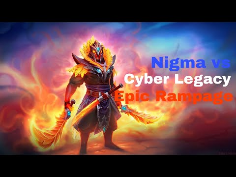 Nigma vs. Cyber Legacy Game1 Epic Rampage