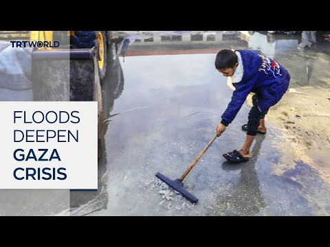 Video | Storms worsen life more than 2M people across Gaza