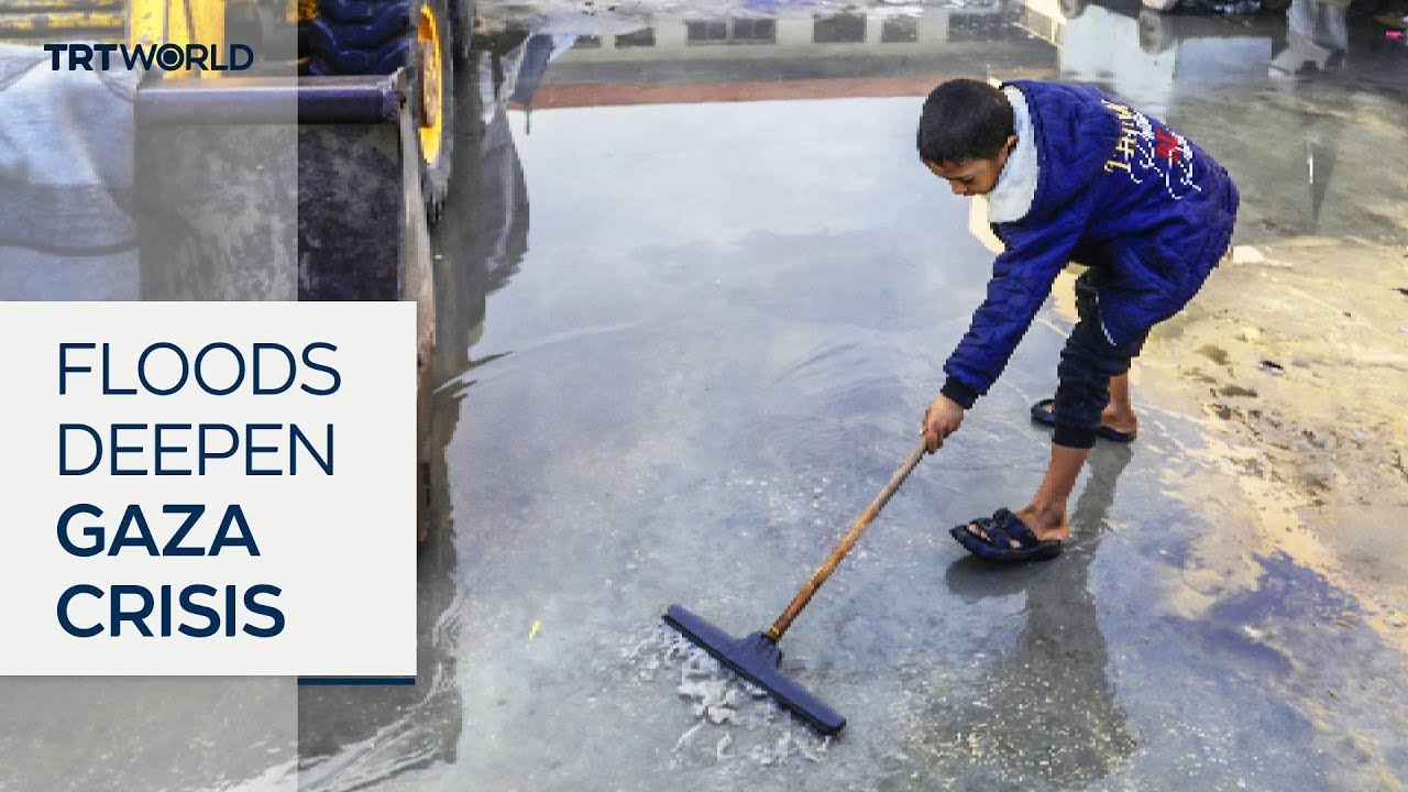 Storms worsen life more than 2M people across Gaza