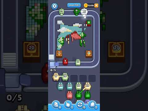 Pixel Flow Level 2641 Walkthrough