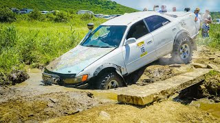 TOYOTA MARK II дает всем прикурить НА БЕЗДОРОЖЬЕ! БЕСПОМОЩНЫЕ ДЖИПЫ