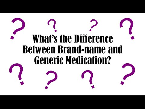 Brand vs Generic medicine