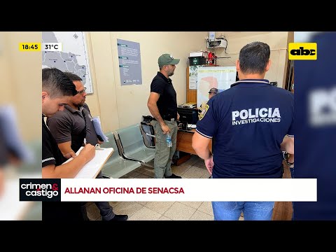 Senacsa and Colcat offices raided for alleged complicity in cattle rustling in Amambay
