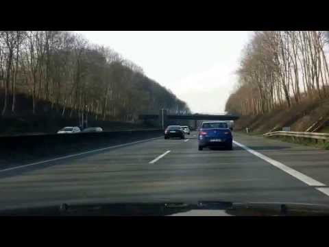 Fahrt im Zeitraffer von Gelsenkirchen-Buer nach Dortmund über die A2, A45