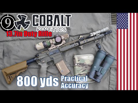 🥇Cobalt Kinetics „Pro Series“ 13,7 Zoll Duty Carbine bis 800 Yards: Praktische Genauigkeit