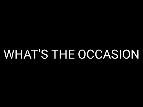 BROCKHAMPTON - WHAT'S THE OCCASION (Lyrics)