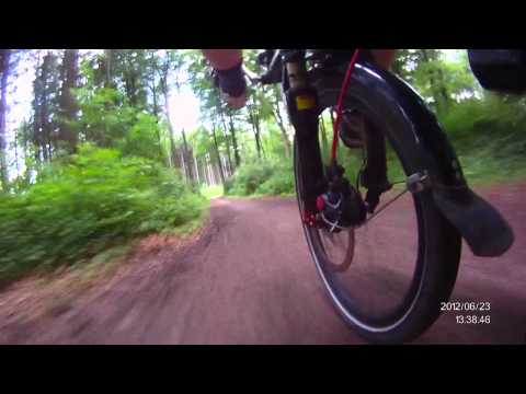 Flux S600: Federgabel bei der Arbeit