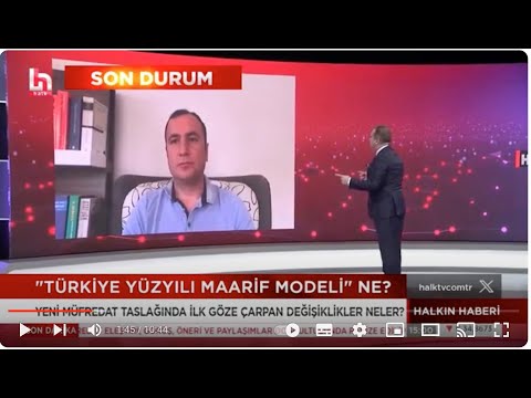 Genel Başkanımız Kadem Özbay, Halk Tv`de Halkın Haberi programında gazeteci Ekrem Açıkel`in canlı yayın konuğu oldu ve müfredat değişikliği ile ilgili açıklamlarda bulundu.26/04/2024 | EĞİTİM İŞ