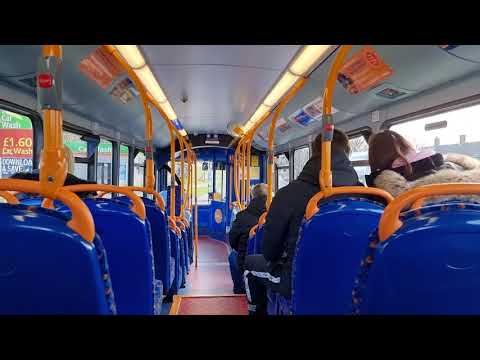 Bus Journey | Service 12: Stagecoach North East 28027/YR14 CGK - Scania K270UB/ADL Enviro 300NG