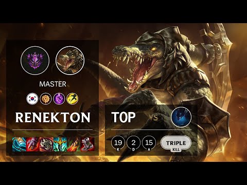 Renekton Top vs Nocturne - KR Master Patch 11.11