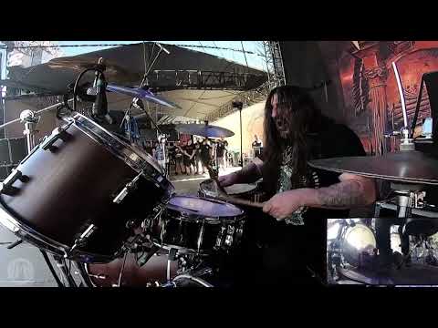 KRISIUN-Necronomical-Max Kolesne. Live at @BrutalAssaultOFFICIAL     2023 (Drum Cam)