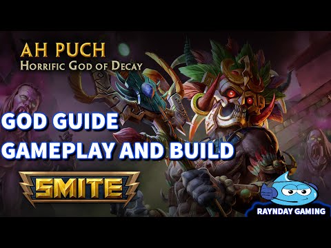 Smite God Guide: Ah Puch Gameplay and Build - CRAZY BURST DAMAGE!