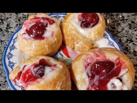 Strawberry Cream Cheese Danish