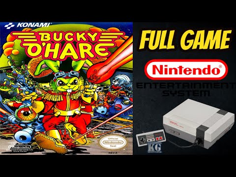 Bucky O'Hare | NES | 4K60ᶠᵖˢ UHD🔴 | Longplay Gameplay Walkthrough Full Movie Game