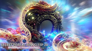 Potent Lucid Dream Waves So Deep (GATEWAYS OF HEALING WAVES!!!) THETA &amp; DELTA Rem Sleep Hz Music