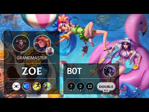 Zoe Bot vs Kai'Sa - KR Grandmaster Patch 9.17
