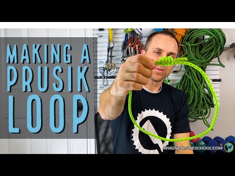 How to make a Prusik loop from accessory cord