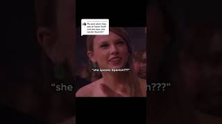 Taylor&#39;s reaction to J.Lo speaking Spanish | #jenniferlopez #taylorswift #selenagomez