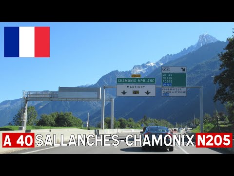 France: A40/N205 Sallanches - Chamonix-Mont Blanc