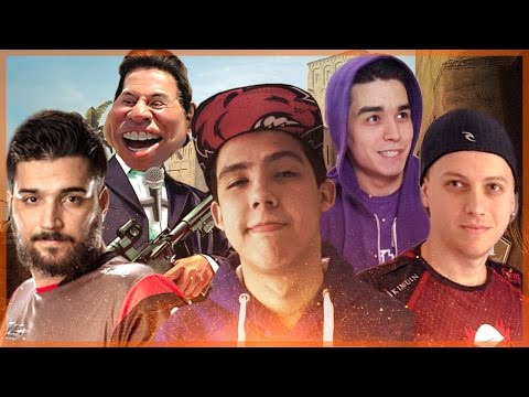 ESSE JOGO NÃO COMEÇA! ll CS:GO ft.Axt, Brtt, Hastad e Silvão do CS