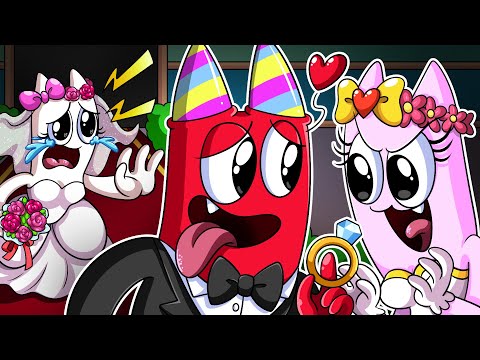 [Animation] BANBAN & BANBALEENA get MARRIED?! But Twin Sisters?! | Garten Of Banban 3 Cartoon!
