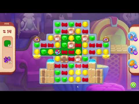 Homescapes 998 Level - 16 moves - NO BooSTERS