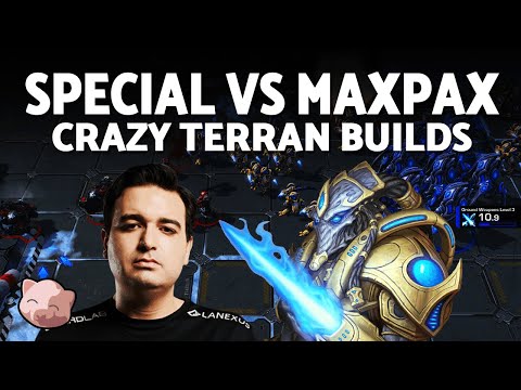 SPECIAL vs MAXPAX: Creative Terran Aggression | Americas Weekly 24 (Bo3 TvP) - StarCraft 2