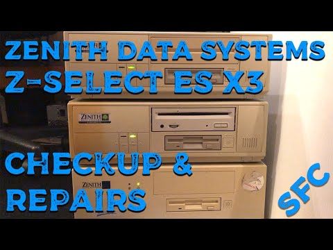 Three Zenith Desktops Checkup & Repairs - SnowFoxComputing