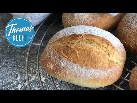 Brötchen im Schlaf backen - einfach und stressfrei