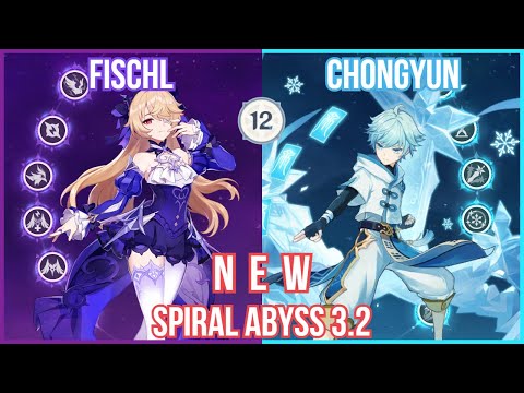【GI】NEW Spiral Abyss 3.2 - Tazer & Melt Team Full Star Clear Gameplay! 新深渊3.2，感电武装和融化队满星通关！
