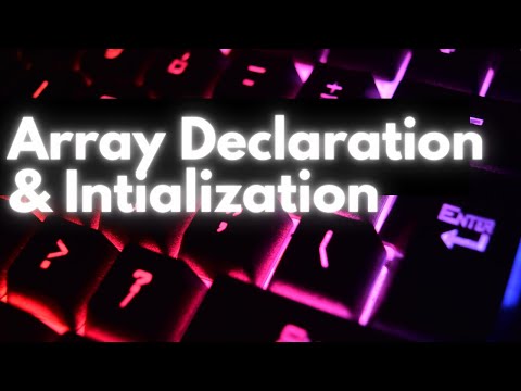 C Tutorial Array Initialization