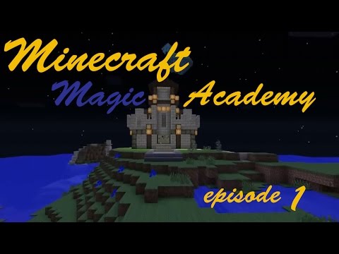 Unbelievable Magic Academy in Minecraft | Episode 1