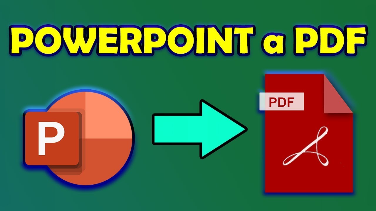 ➤ Convertir Documento POWERPOINT a PDF GRATIS ONLINE【Pasar de Power Point a PDF】 2202423